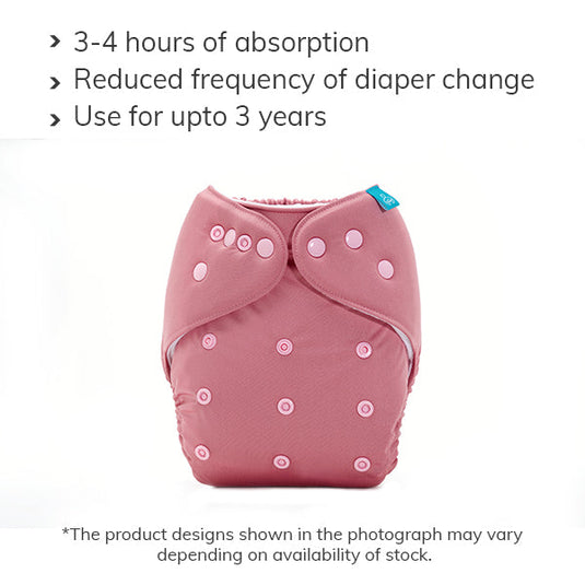 Bumberry Pocket Diaper (Mauve)