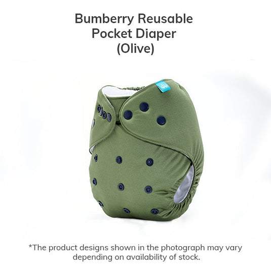 Bumberry Pocket Diaper (Olive)