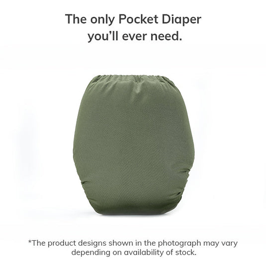 Bumberry Pocket Diaper (Olive)