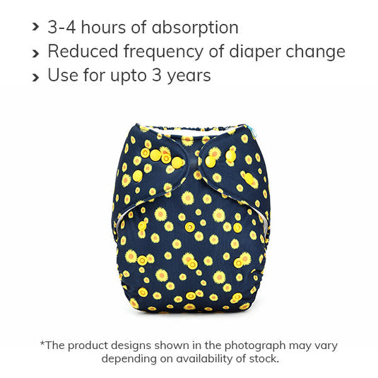 Bumberry Pocket Diaper (Sunflower)