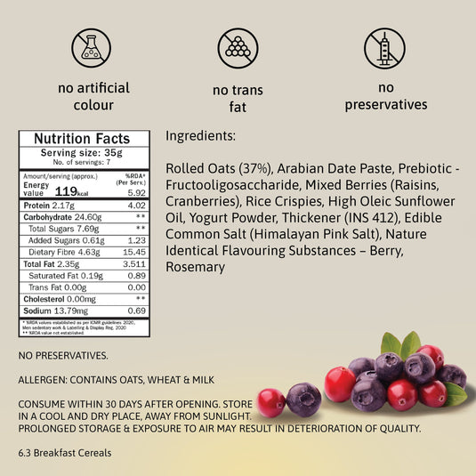 very berry blast - 245g