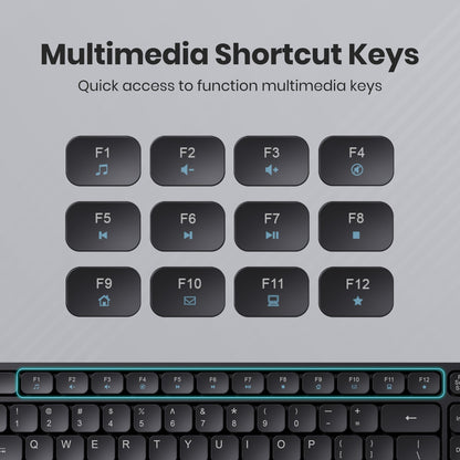 Portronics Key8 Wireless Keyboard and  Mouse easy to carry| best wireless keyboard under 1000 in India| wireless keyboard has shortcut multimedia keys