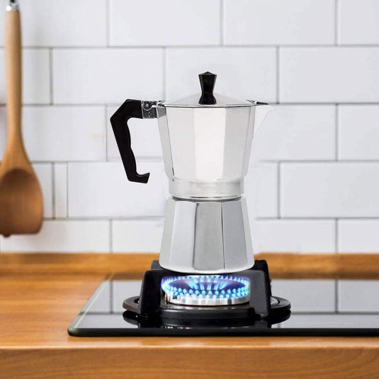 Hammer Moka Pot Filter Coffee Maker Percolator for 3 Cups Cred