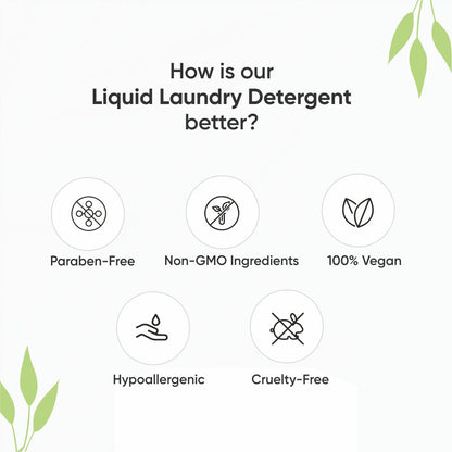 Tropical Breeze 6 in 1 Plant Based Liquid Laundry Detergent