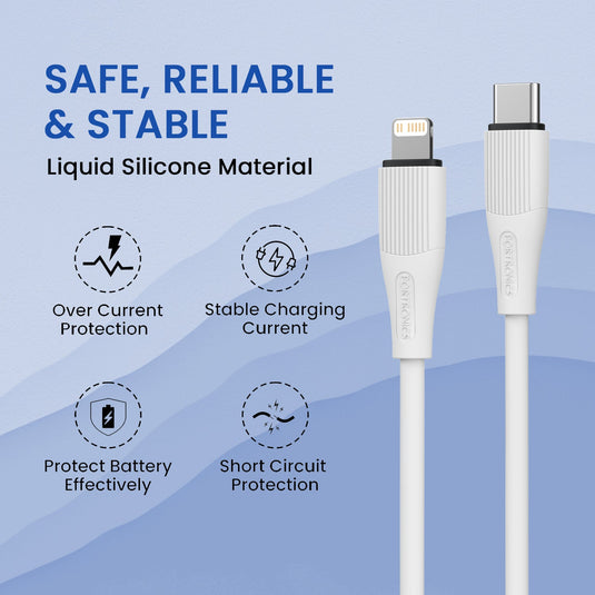 Silklink - Type C TO 8 Pin 20W 1M