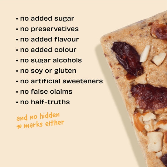 The Whole Truth - Protein Bars (Peanut Butter) Pack of 6