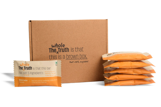 The Whole Truth - Protein Bars (Peanut Butter) Pack of 6