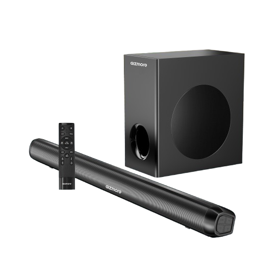 GIZBAR 180W 2.1 Wired Soundbar with  Extra Deep Bass Subwoofer