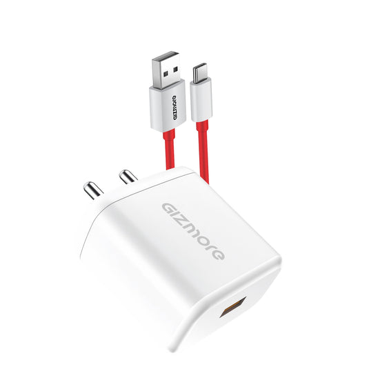 GIZMORE PA665 65W Super VOOC USB Fast Charger Adapter