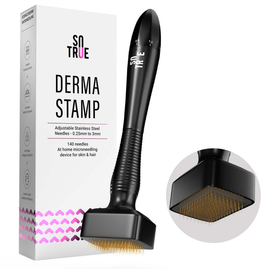 Derma Stamp | Adjustable Stainless Steel Needles - 0.25mm to 3mm