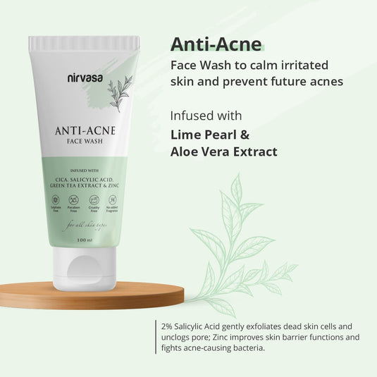 Nirvasa Anti-Acne Face Wash 100 ml