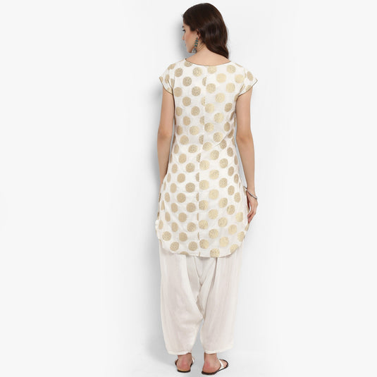 Short Kurti With Salwar And Dupatta