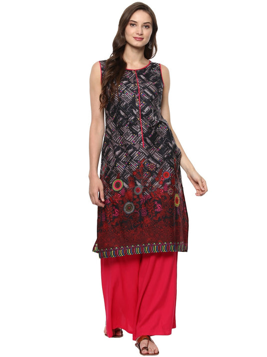 Pannkh Women's Multi Matrix Kurti