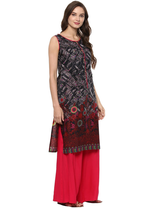 Pannkh Women's Multi Matrix Kurti