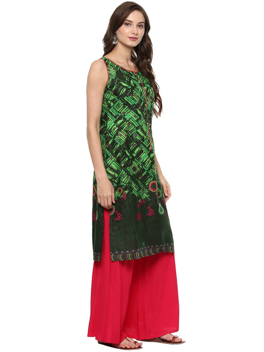 Pannkh Women's Multi Matrix Kurti