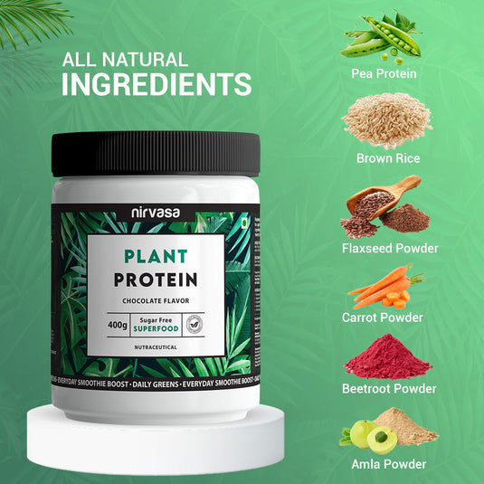 Nirvasa Plant Protein Powder 400g