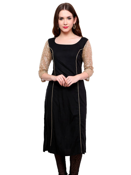 Pannkh Women's Shimmer Kurti