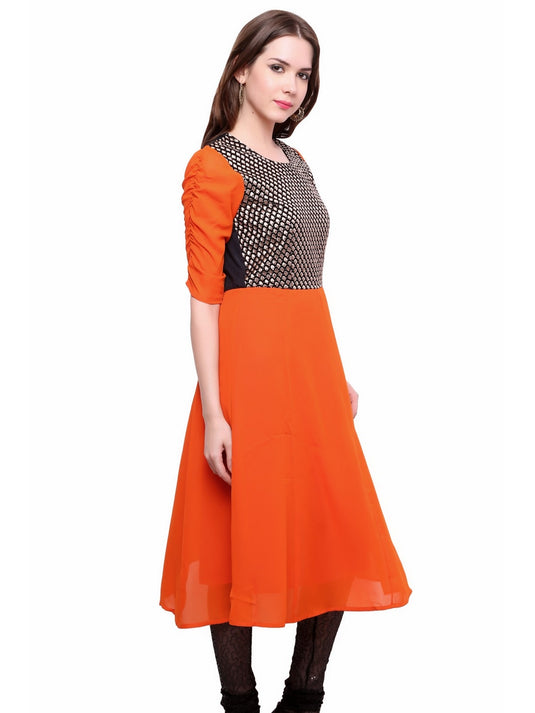 Pannkh Women's Brocade Bodice Kurti