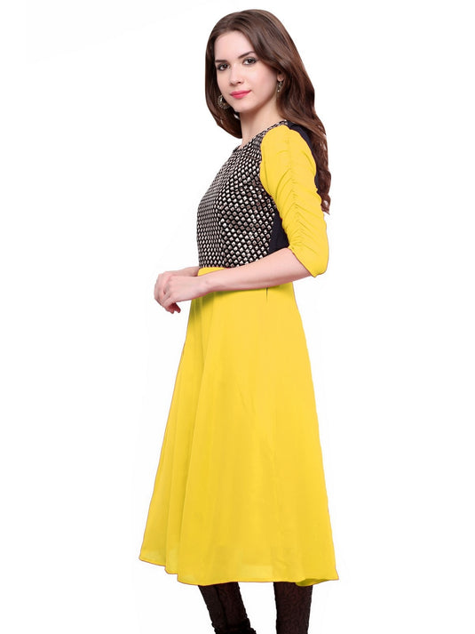 Pannkh Women's Brocade Bodice Kurti