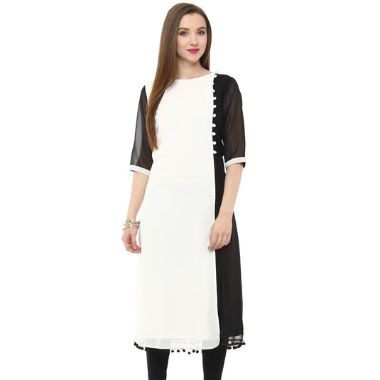 Pannkh Women's Side Panel Kurti