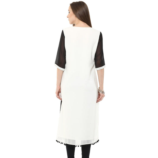 Pannkh Women's Side Panel Kurti