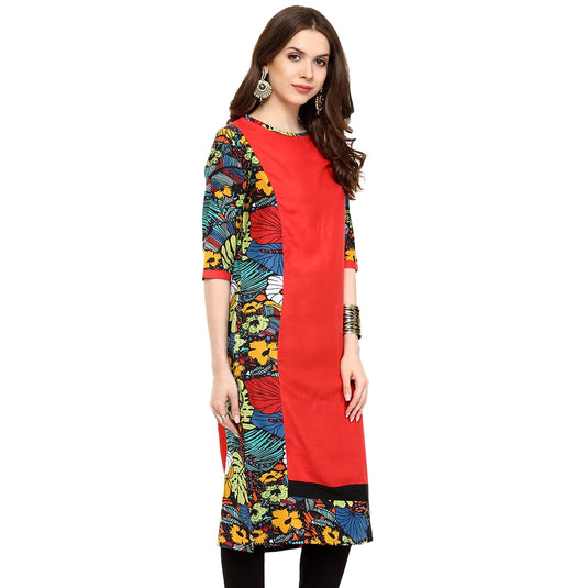 Pannkh Women's Multi Flower Print