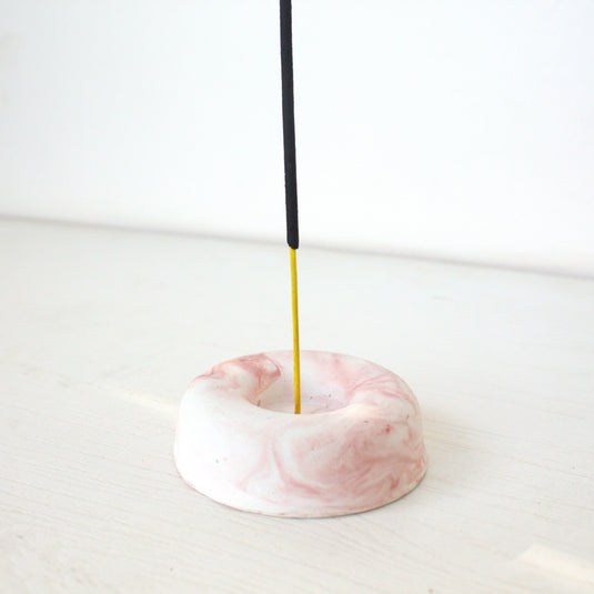 Marbling Incense Stick Holder
