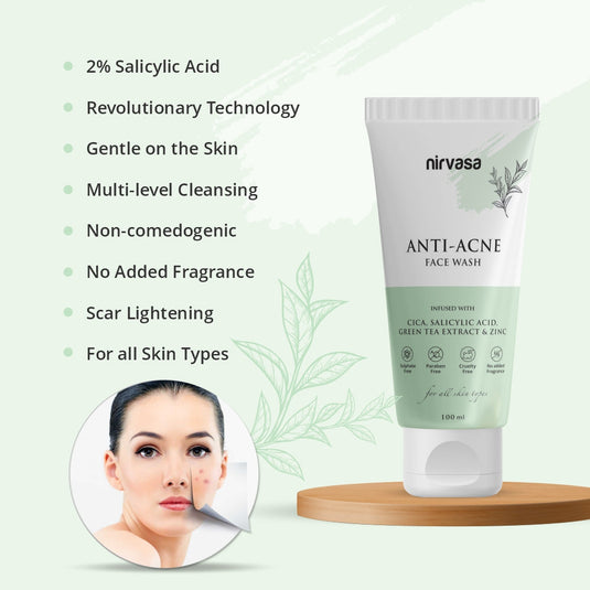 Nirvasa Anti-Acne Face Wash 100 ml