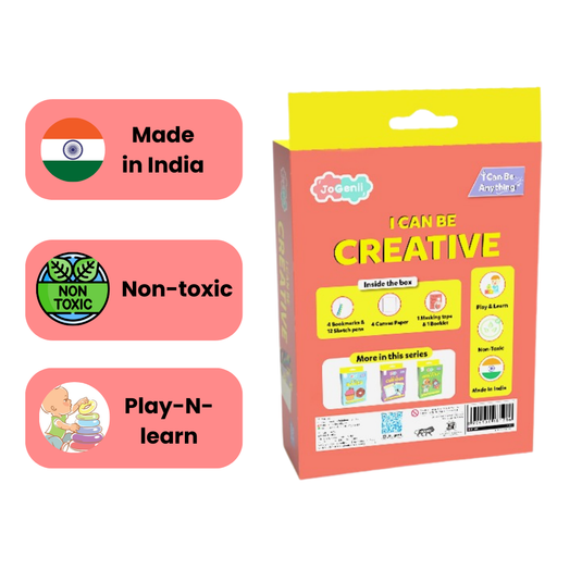 I Can Be Creative - JoGenii's Mini DIY Kit | Ages 3-99 | Return Gift, Travel Friendly