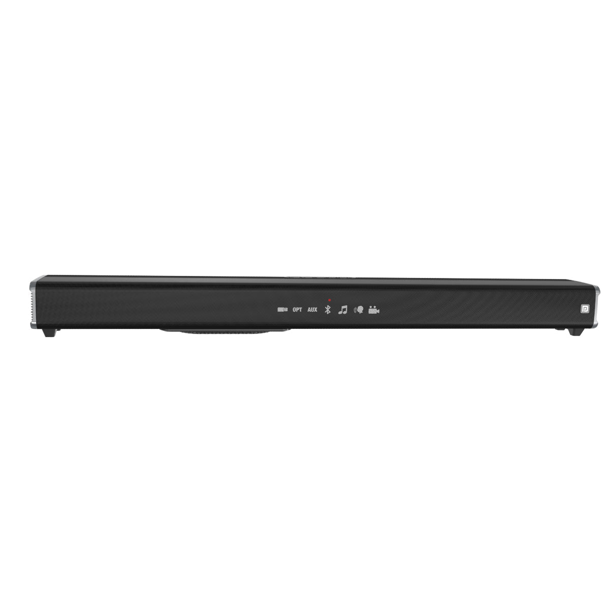 Portronics Sound Slick IV Sound bar speaker with In-built woofer,120W. Black