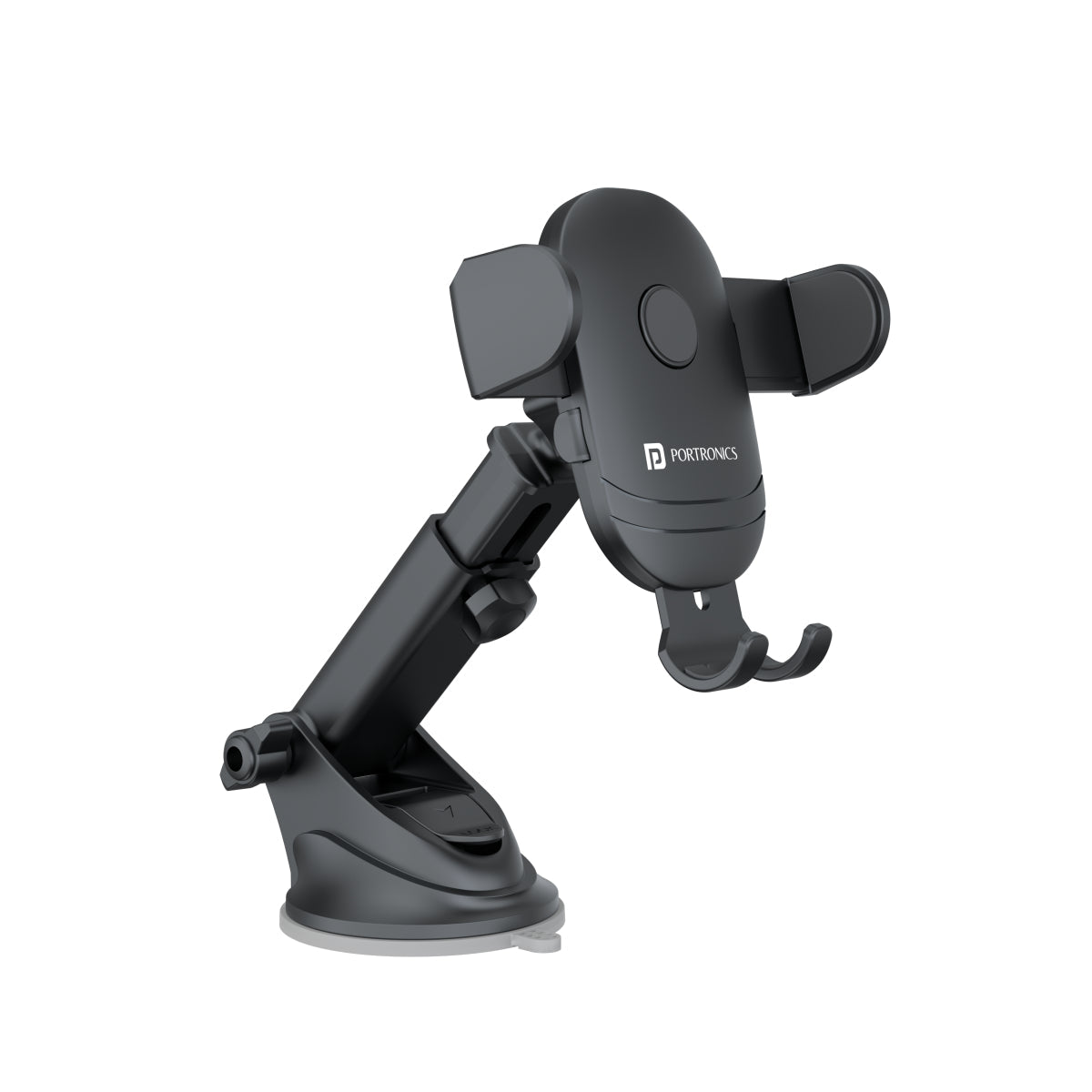 Buy Portronics Clamp M2 Car Mobile Holder 360? Rotational & Notifications., black