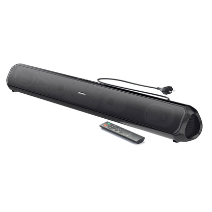 Portronics Sound Slick 6 60 W Bluetooth Speaker Sound bar with remote black