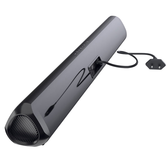 Portronics Sound Slick 6 wireless Bluetooth Sound bar 60w easy to connect. Black