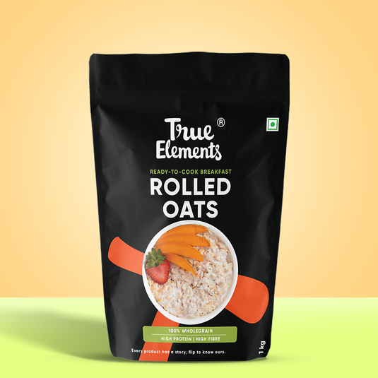 True Elements Rolled Oats 1kg