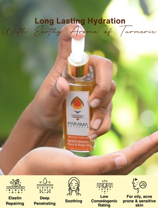 Turmeric Moisturising Hand & Body Oil for Extra Dry Skin