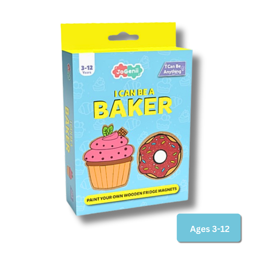 I Can Be a Baker - JoGenii's Mini DIY Kit | Ages 3-99 | Return Gift, Travel Friendly