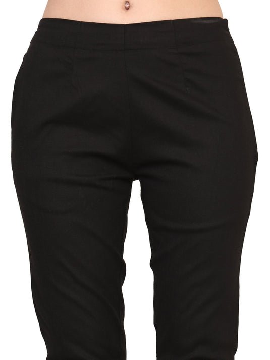 Women’s Linen Palazzo Pants – Effortless Style & Breathable Comfort | Black