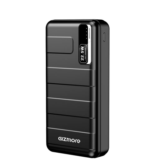 GIZMORE PD20KP2 20000mAh PD 22.5W Fast Charging Power Bank