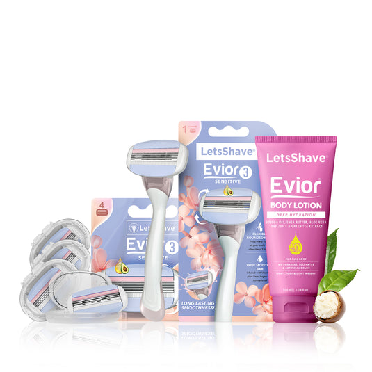 LetsShave Evior 3 Value Kit for Women