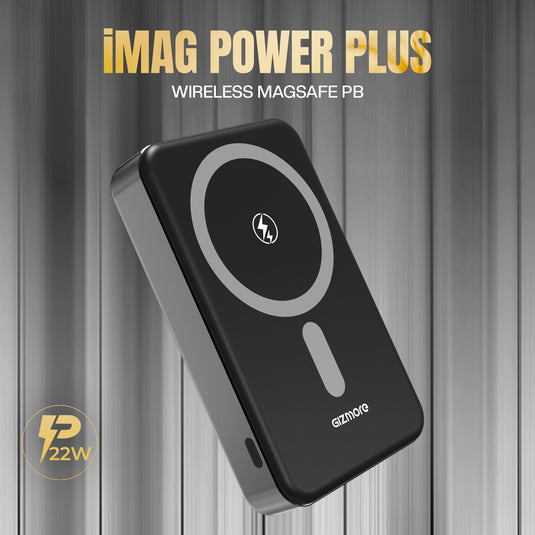 GIZMORE PD10KP8 iMAG 10000mAh 15W Magnetic Wireless Magsafe Power Bank