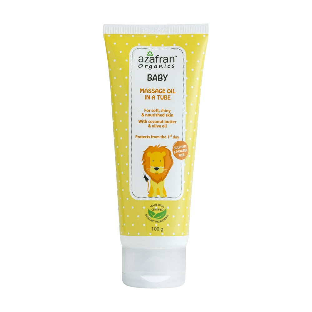 Azafran Organic Baby Massage oil