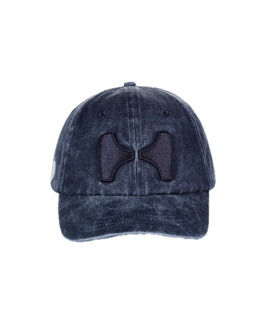 BASEBALL HAT DENIM UNSTRUCTURED- BLUE WASHED