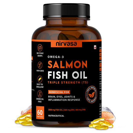 Nirvasa Salmon Fish Oil TS Softgels 60 Capsule