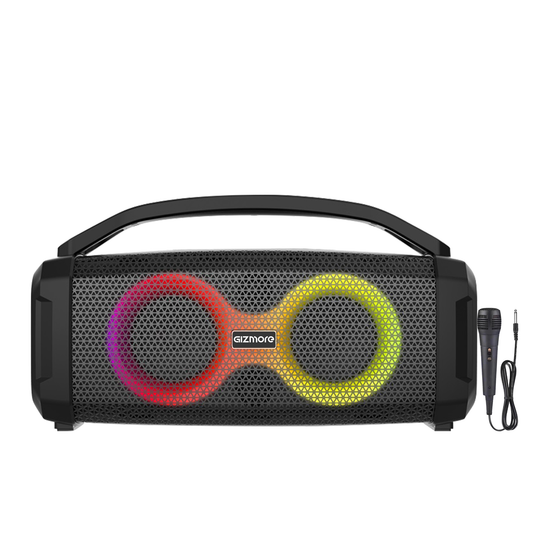 GIZMORE THUNDER BUDDY 60 W  Karaoke BT Portable Party Speaker