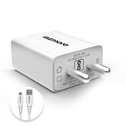 GIZMORE PA602 Pro 2.4A Fast Charging Adapter