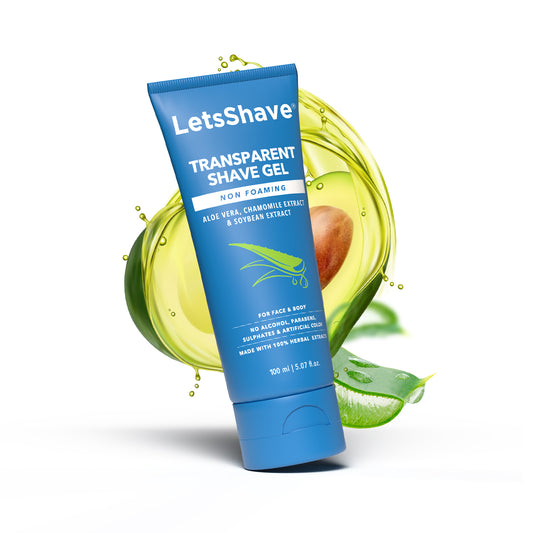 LetsShave Transparent Shave Gel 100 ml