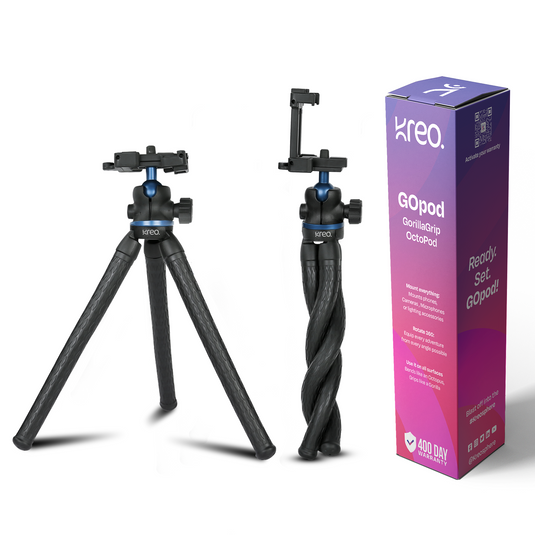 GoPod-Premium-Gorilla-Grip-Octopus-Tripod Kreo