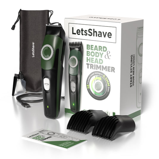 LetsShave Beard, Body & Head Trimmer for Men