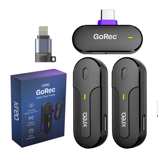 GoRec Professional Wireless Mic Kreo