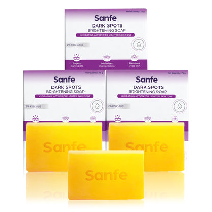 Sanfe Kojic Acid Soap for Dark Spots & Pigmentation